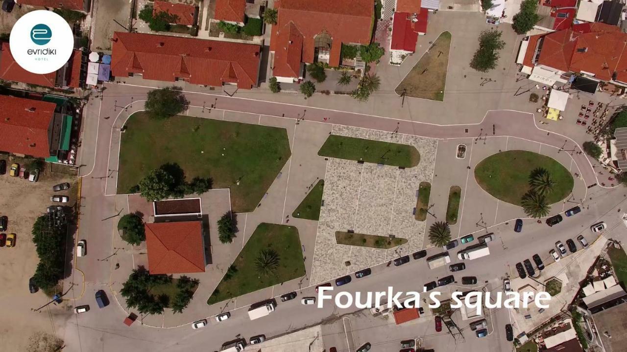 Evridiki Hotel Skála Foúrkas Exteriör bild