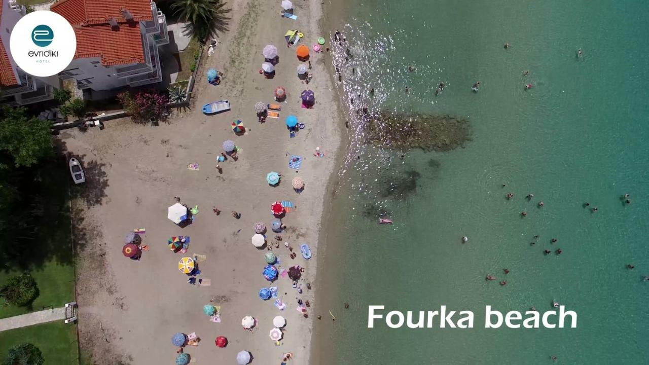 Evridiki Hotel Skála Foúrkas Exteriör bild
