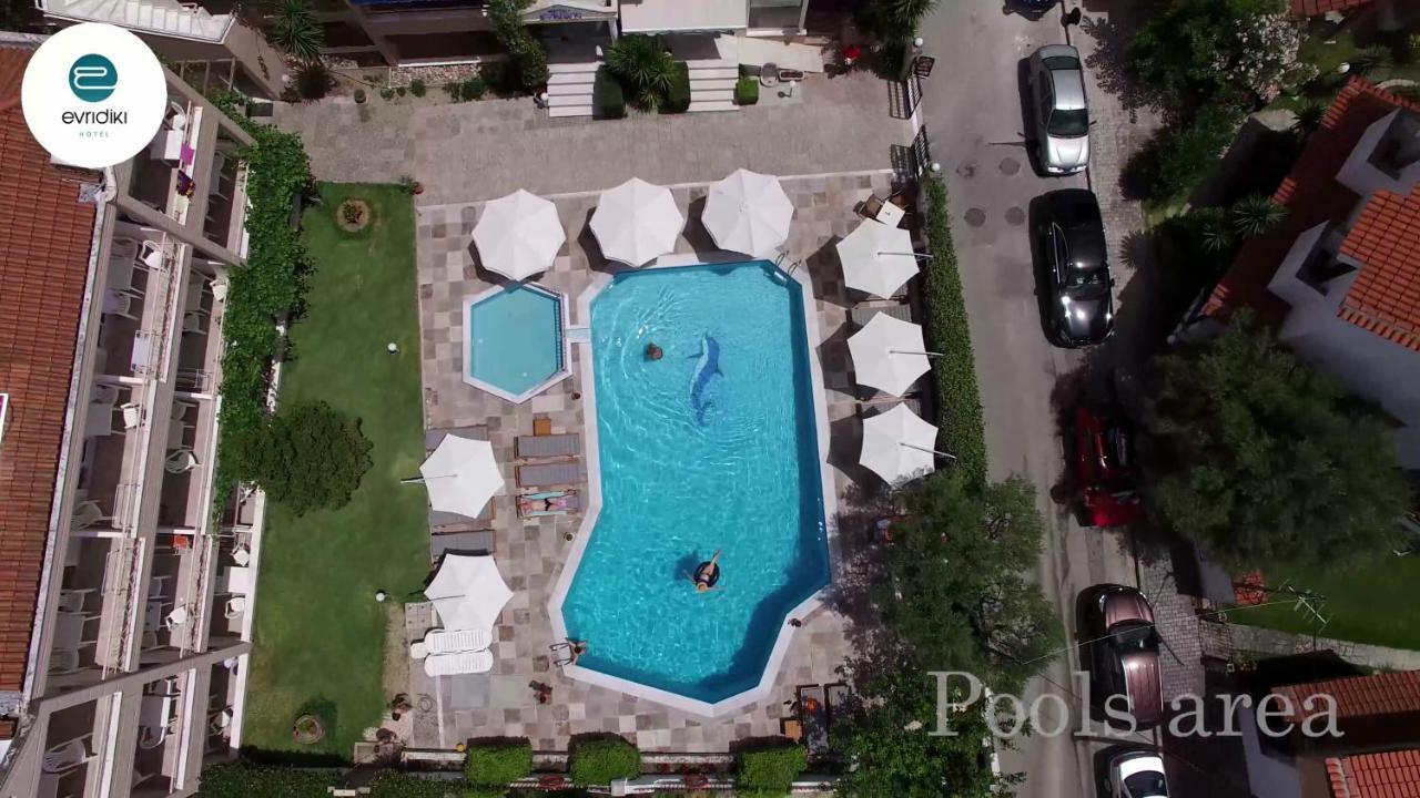 Evridiki Hotel Skála Foúrkas Exteriör bild